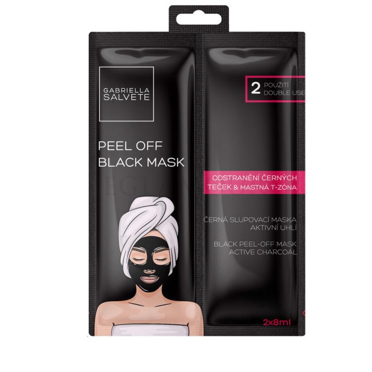 Gabriella Salvete Peel Off Black Gesichtsmaske für Frauen 16 ml