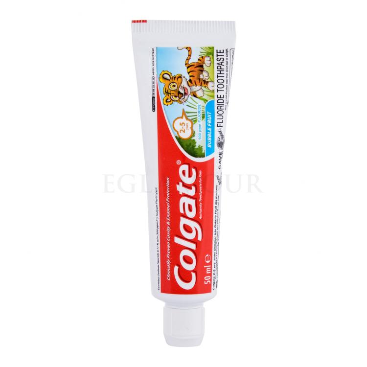 Colgate Kids Bubble Fruit 2-5 Zahnpasta für Kinder 50 ml