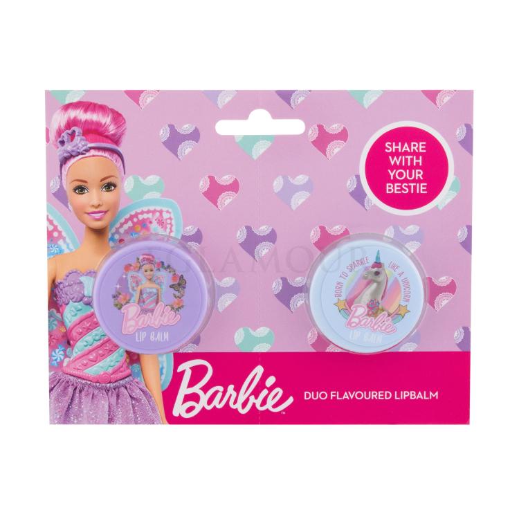 Barbie Barbie Duo Geschenkset Lippenbalsam Barbie + Lippenbalsam Unicorn