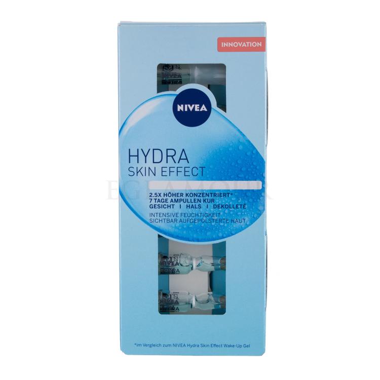 Nivea Hydra Skin Effect 7 Days Ampoule Treatment Gesichtsserum für Frauen 7 ml