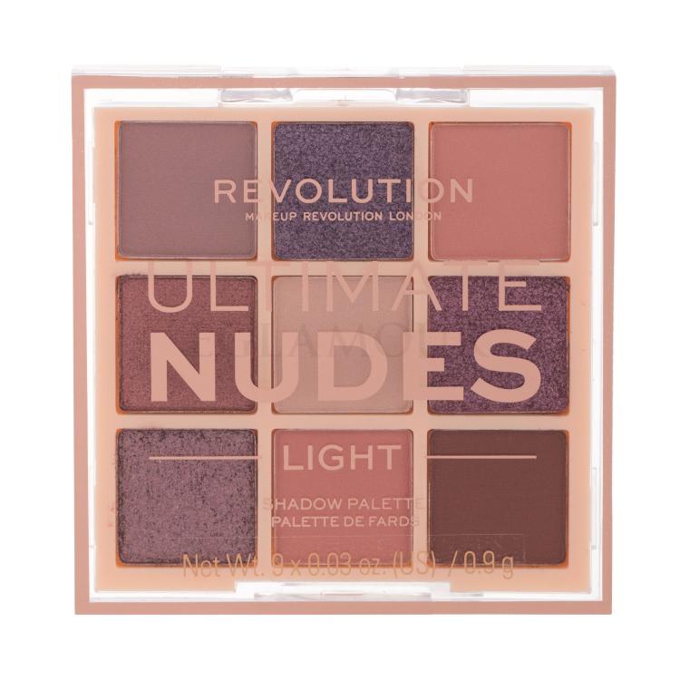 Makeup Revolution London Ultimate Nudes Lidschatten für Frauen 8,1 g Farbton  Light