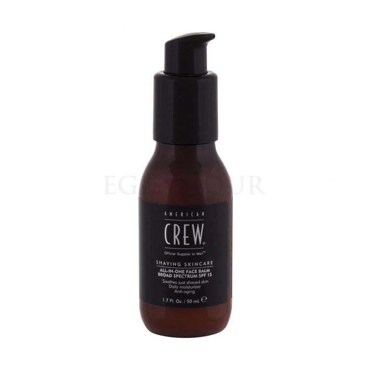 American Crew Shaving Skincare All-In-One Face Balm SPF15 After Shave Balsam für Herren 50 ml