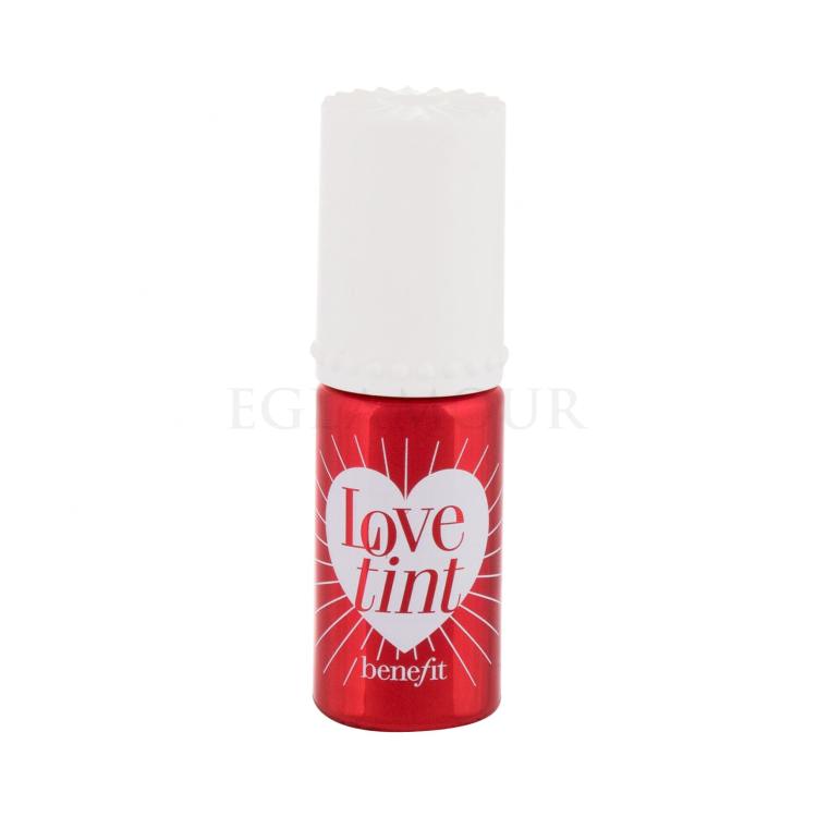 Benefit Lovetint Fiery-Red Tinted Lip &amp; Cheek Stain Lippenstift für Frauen 6 ml