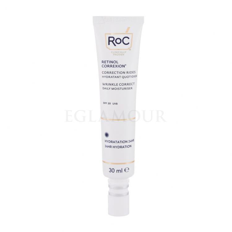 RoC Retinol Correxion Wrinkle Correct Daily Moisturizer SPF20 Tagescreme für Frauen 30 ml