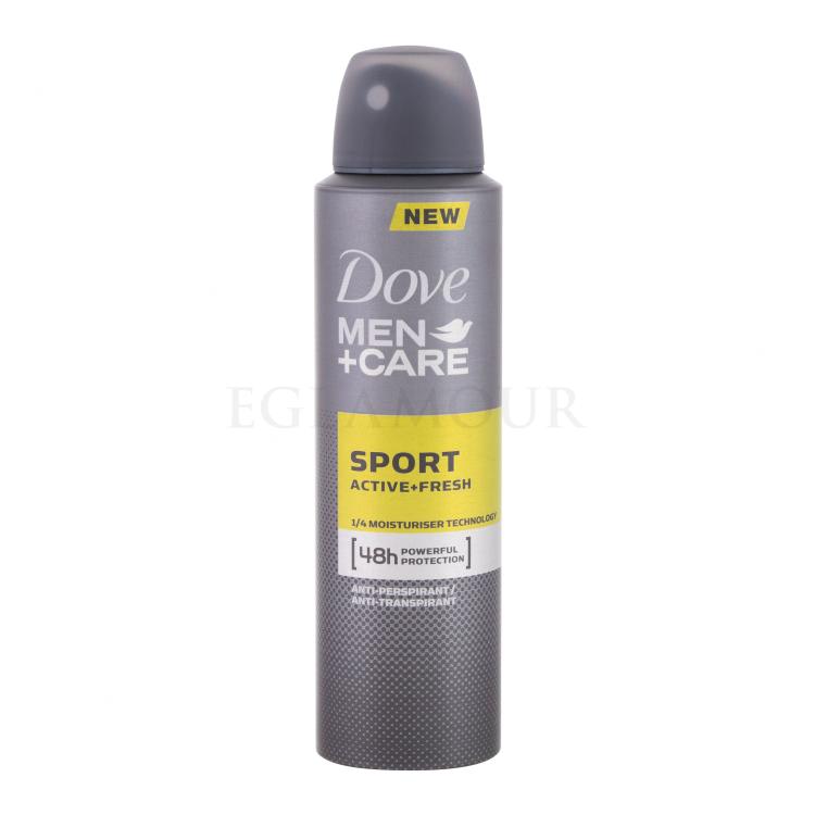 Dove Men + Care Sport Active + Fresh Antiperspirant für Herren 150 ml