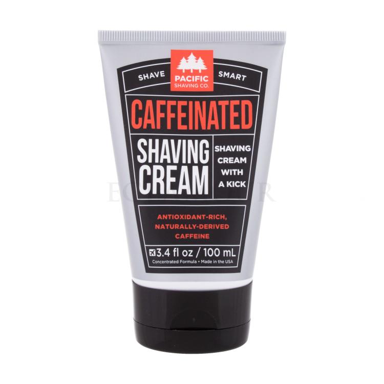 Pacific Shaving Co. Shave Smart Caffeinated Rasiercreme für Herren 100 ml