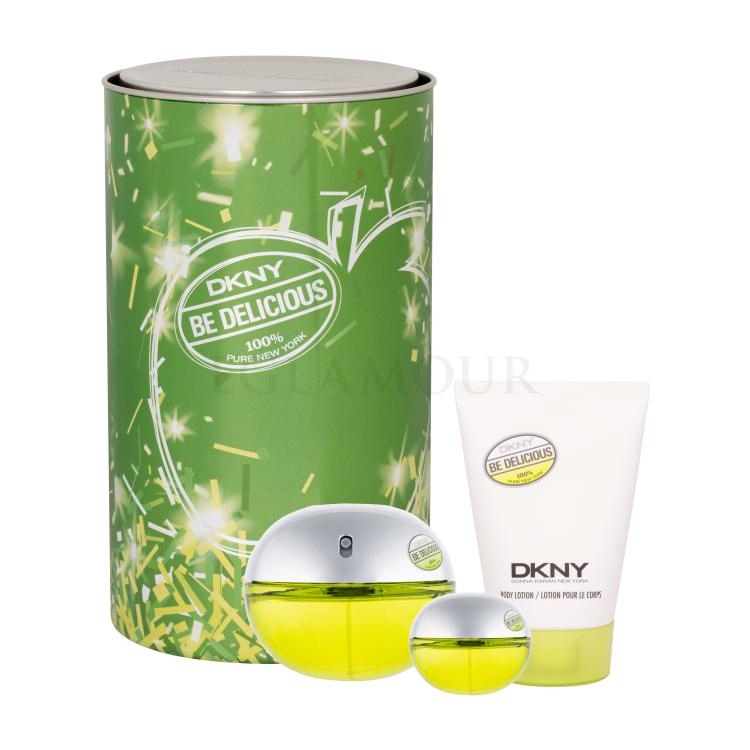 DKNY DKNY Be Delicious Geschenkset Edp 100ml + Edp 7ml  + 100ml Körpermilch