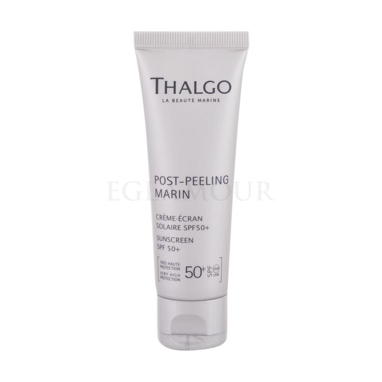 Thalgo Post-Peeling Marin Sunscreen SPF50+ Sonnenschutz fürs Gesicht für Frauen 50 ml