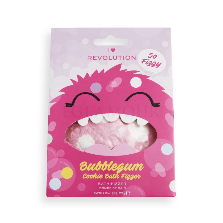 I Heart Revolution Cookie Bath Fizzer Bubblegum Badebombe für Frauen 120 g