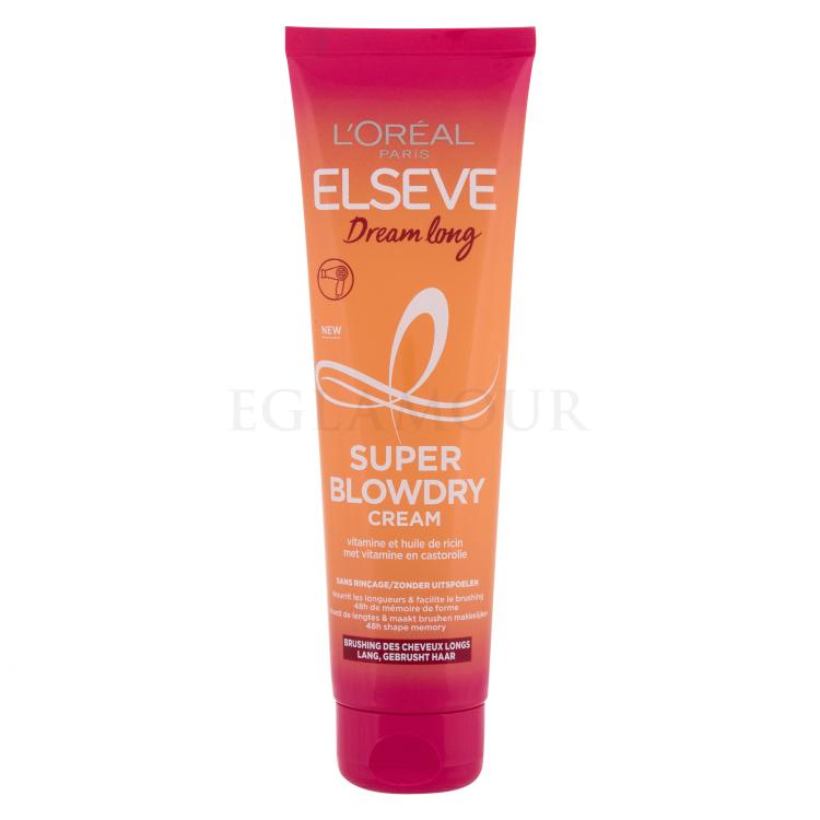 L&#039;Oréal Paris Elseve Dream Long Super Blowdry Cream Hitzeschutz für Frauen 150 ml