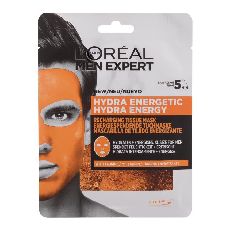 L&#039;Oréal Paris Men Expert Hydra Energetic Gesichtsmaske für Herren 1 St.