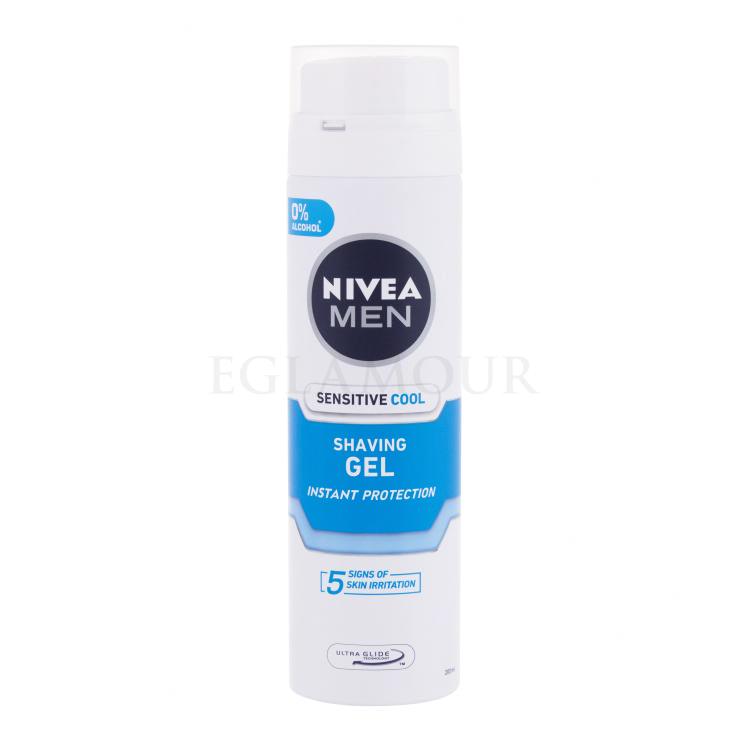 Nivea Men Sensitive Cooling Rasiergel für Herren 200 ml