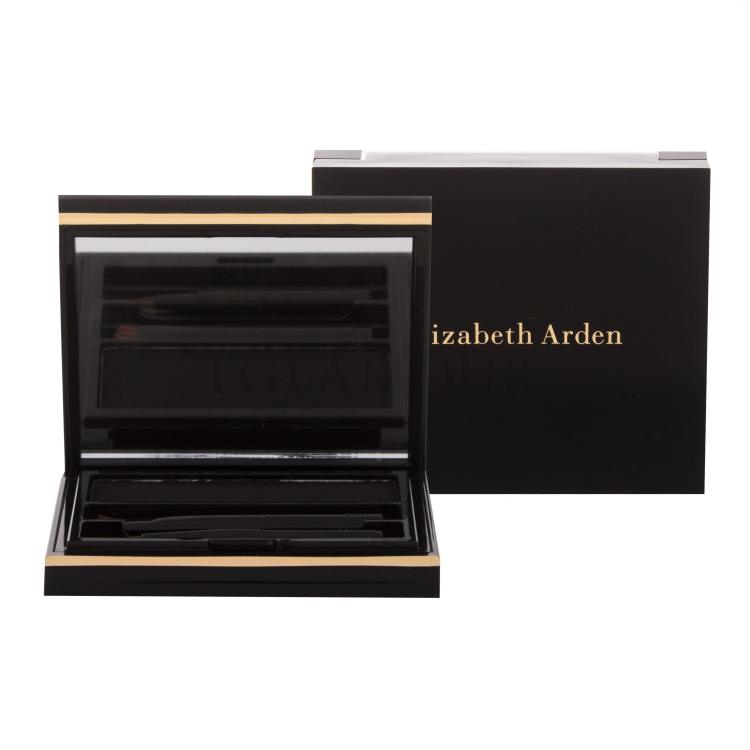 Elizabeth Arden Beautiful Color Brow Shaper And Eyeliner Augenbrauenpuder für Frauen 2,7 g Farbton  05 Ebony