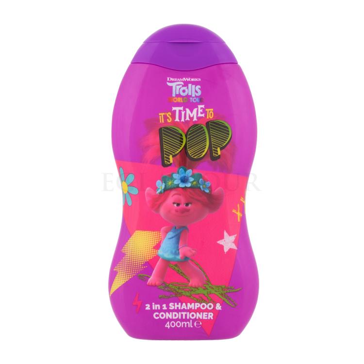DreamWorks Trolls World Tour 2in1 Shampoo &amp; Conditioner Shampoo für Kinder 400 ml