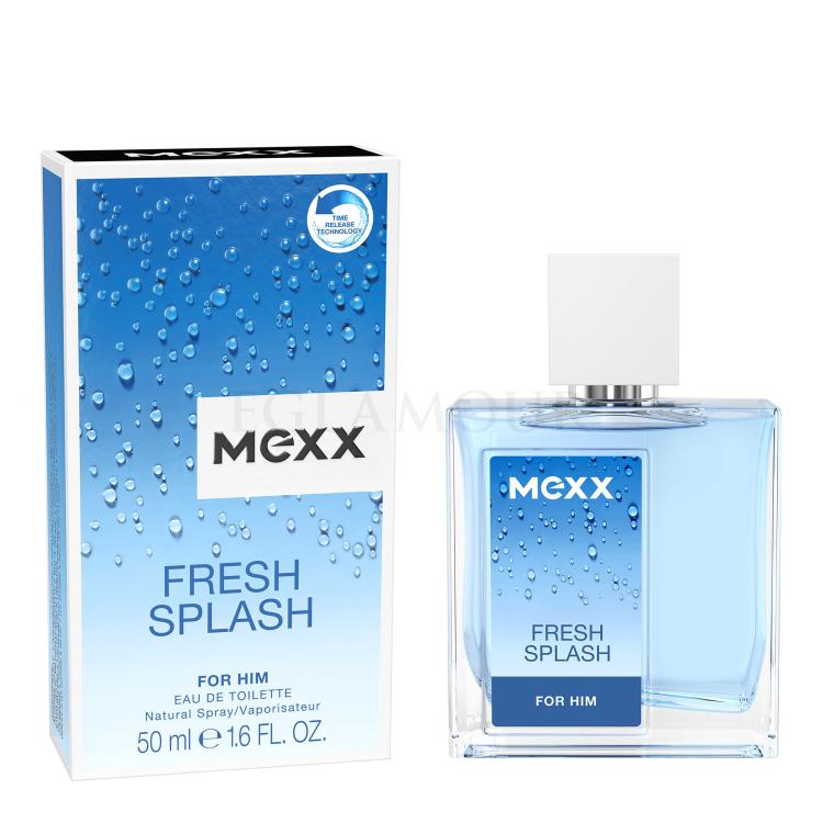 Mexx Fresh Splash Eau de Toilette für Herren 50 ml