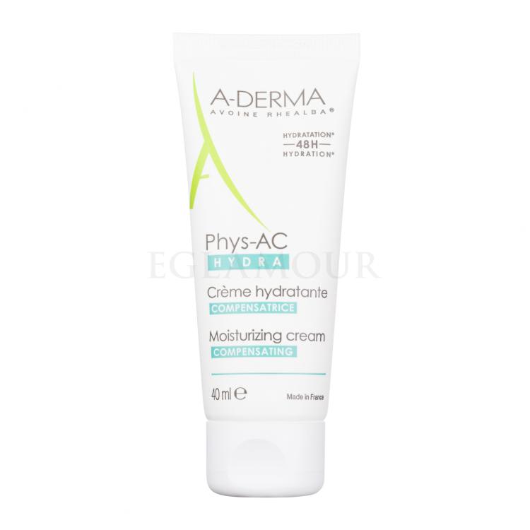A-Derma Phys-AC Hydra Compensating Moisturizing Cream Tagescreme für Frauen 40 ml