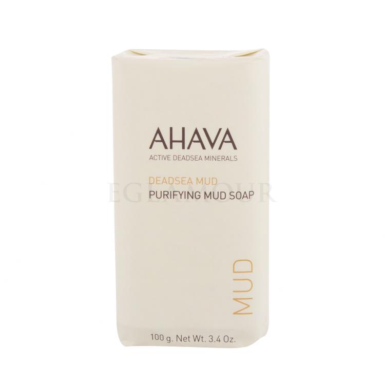 AHAVA Deadsea Mud Purifying Mud Soap Seife für Frauen 100 g