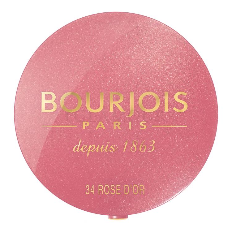 BOURJOIS Paris Little Round Pot Rouge für Frauen 2,5 g Farbton  34 Rose D´Or