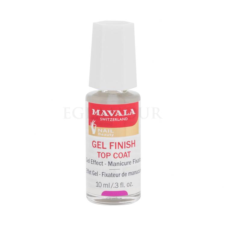 MAVALA Nail Beauty Gel Finish Top Coat Nagellack für Frauen 10 ml