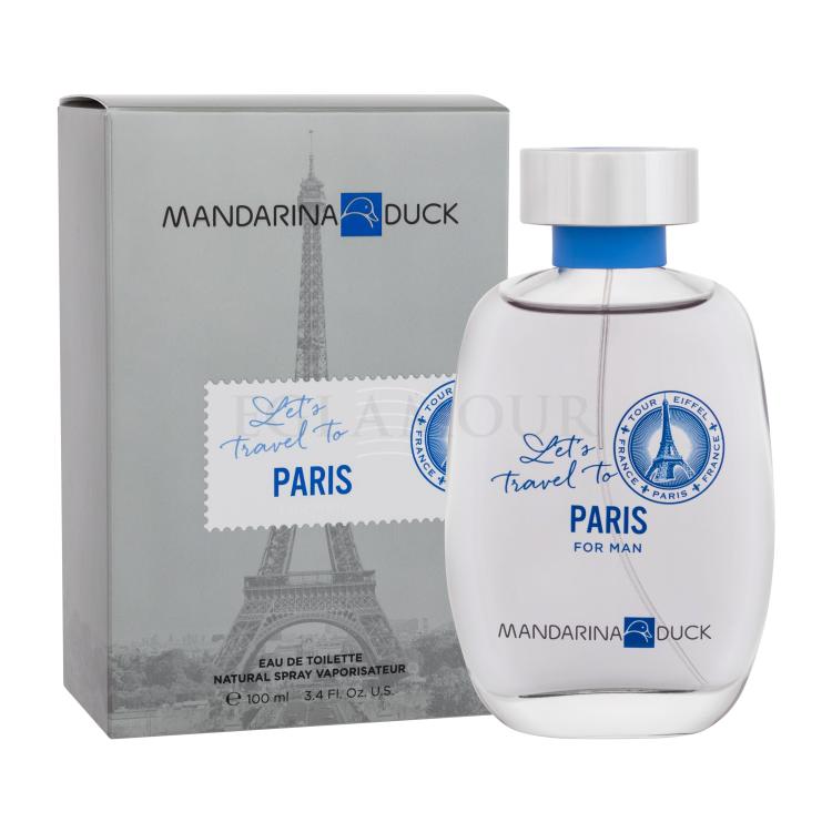 Mandarina Duck Let´s Travel To Paris Eau de Toilette für Herren 100 ml