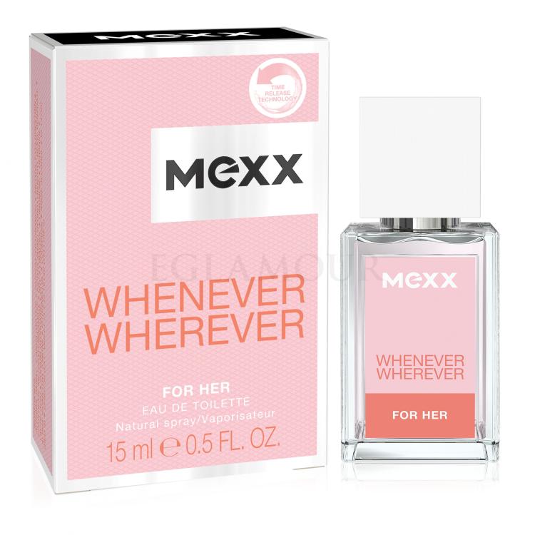 Mexx Whenever Wherever Eau de Toilette für Frauen 15 ml