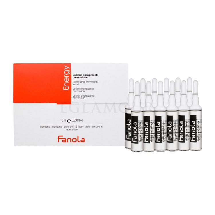 Fanola Energy Energizing Prevention Lotion Mittel gegen Haarausfall für Frauen 12x10 ml