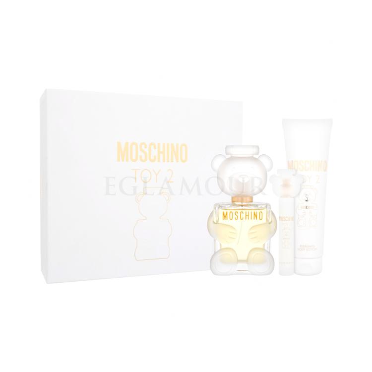 Moschino Toy 2 Geschenkset Eau de Parfum 100 ml + Körpermilch 150 ml + Eau de Parfum 10 ml