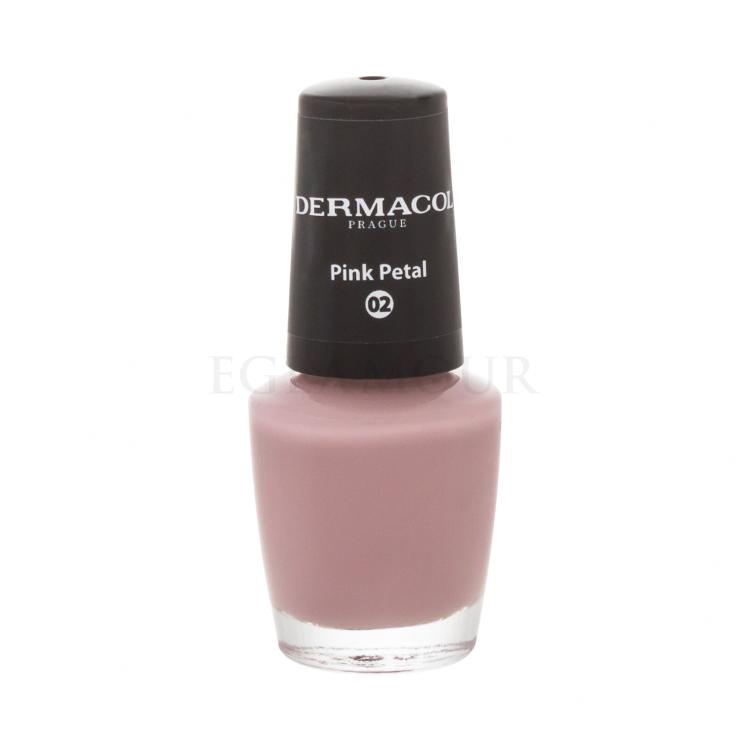 Dermacol Nail Polish Mini Autumn Limited Edition Nagellack für Frauen 5 ml Farbton  02 Pink Petal