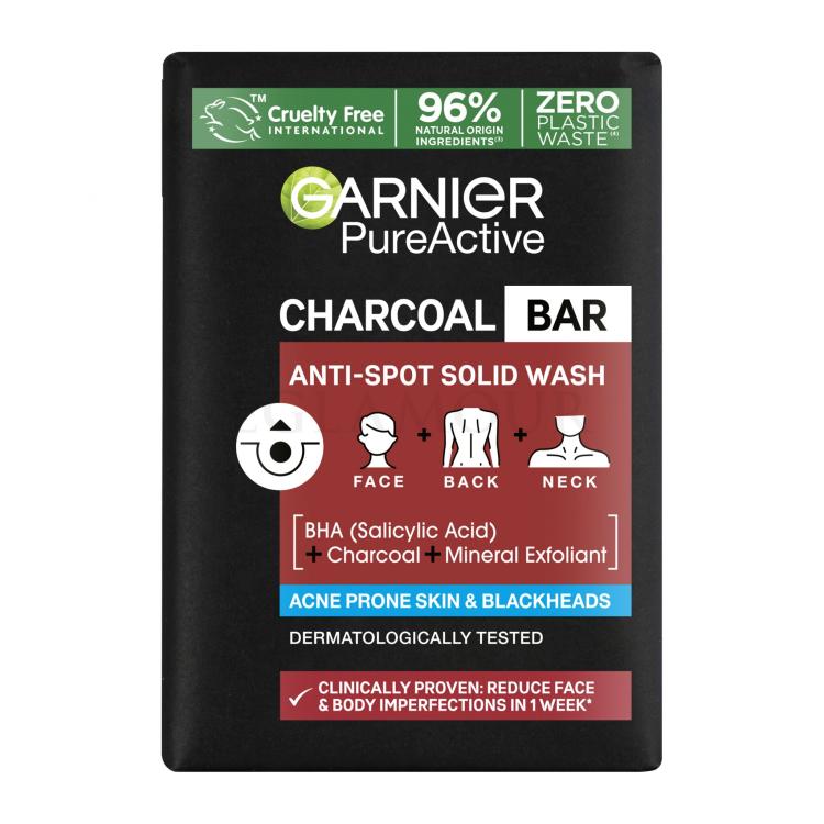 Garnier Pure Active Charcoal Bar Reinigungsseife 100 g