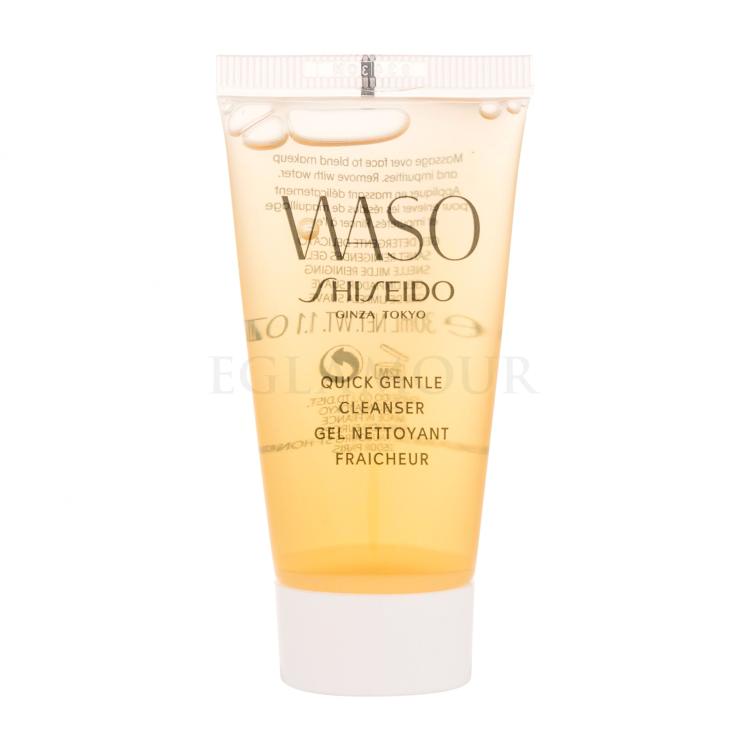 Shiseido Waso Quick Gentle Cleanser Reinigungsgel für Frauen 30 ml