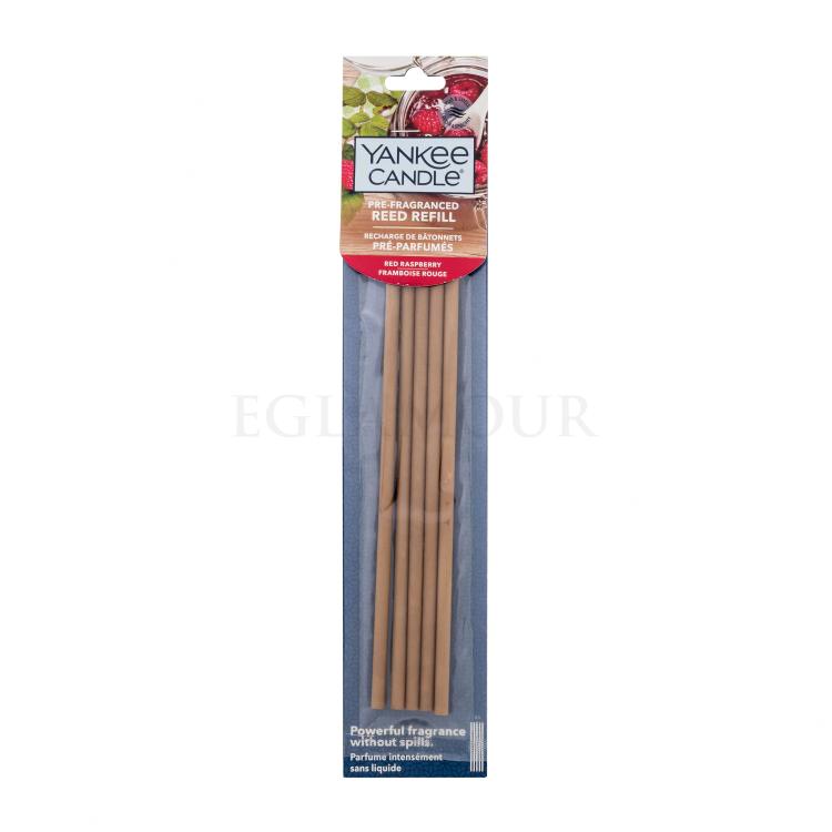 Yankee Candle Red Raspberry Pre-Fragranced Reed Refill Raumspray und Diffuser 5 St.