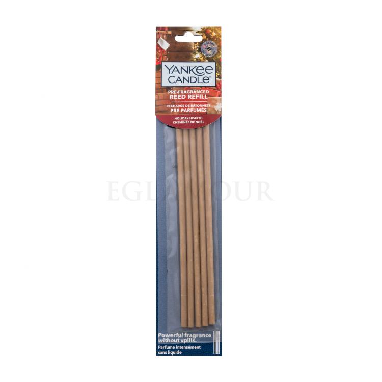 Yankee Candle Holiday Hearth Pre-Fragranced Reed Refill Raumspray und Diffuser 5 St.