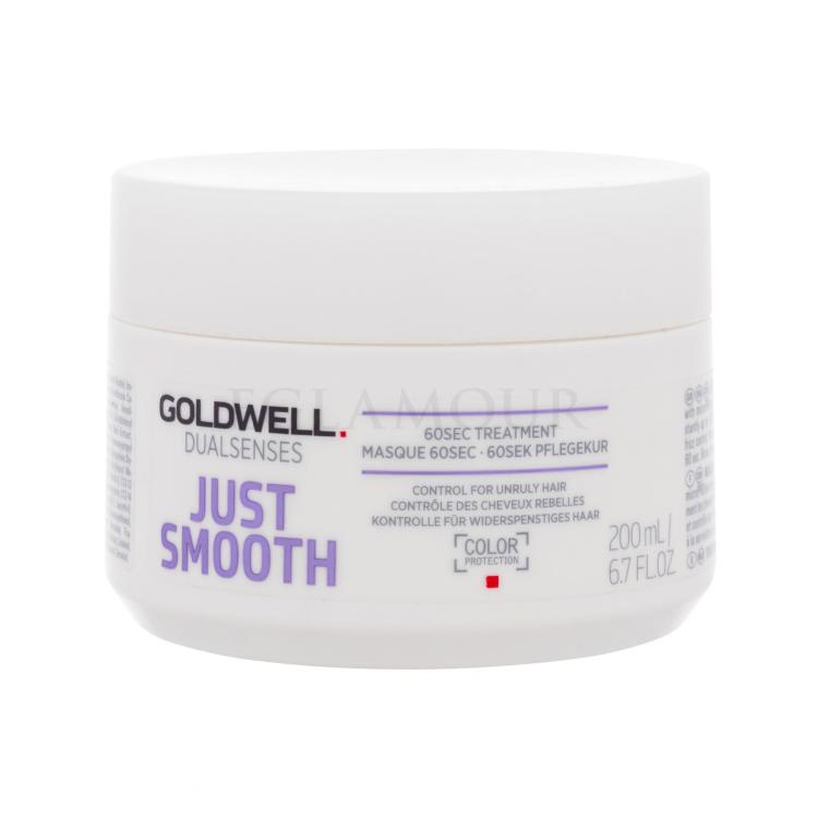 Goldwell Dualsenses Just Smooth 60sec Treatment Haarmaske für Frauen 200 ml