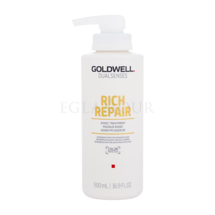 Goldwell Dualsenses Rich Repair 60sec Treatment Haarmaske für Frauen 500 ml