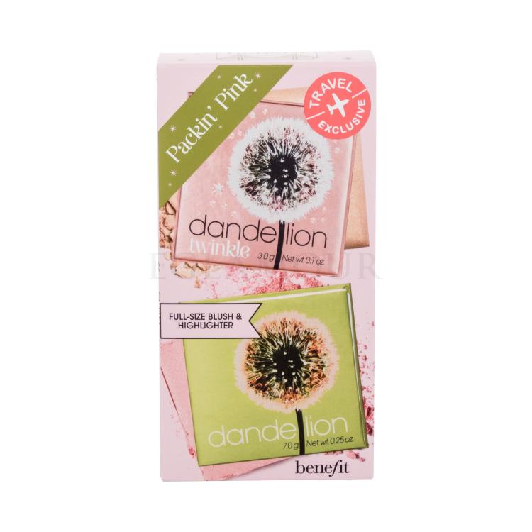 Benefit Dandelion Packin&#039; Pink Geschenkset Rouge Dandelion 7 g + Highlighter Dandelion Twinkle 3 g