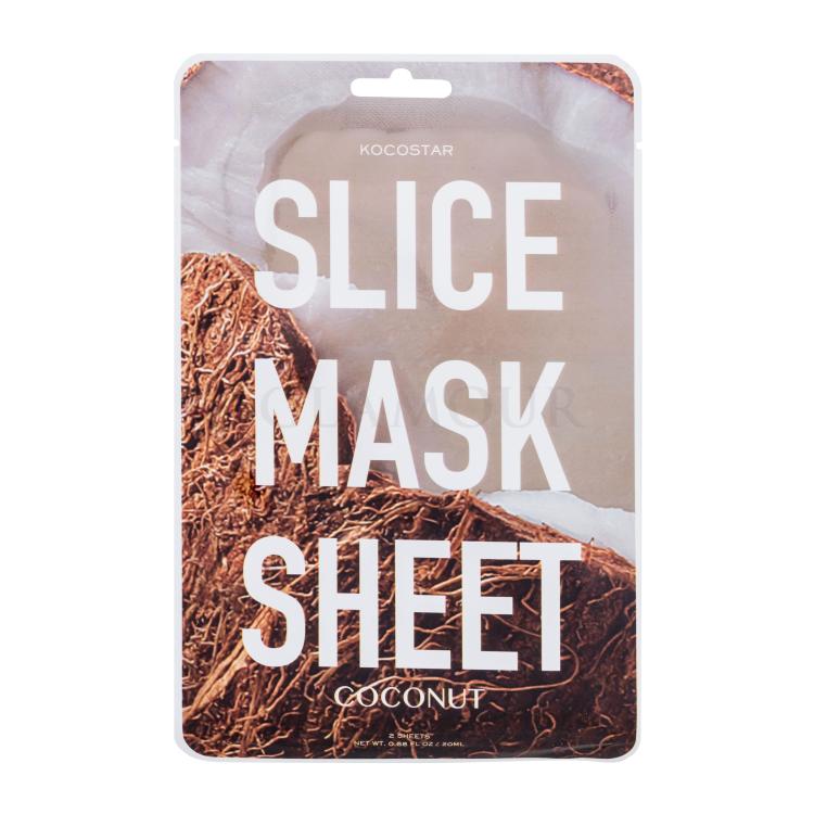 Kocostar Slice Mask Coconut Gesichtsmaske für Frauen 20 ml
