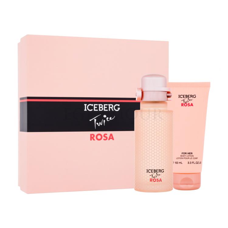 Iceberg Twice Rosa Geschenkset Eau de Toilette 125 ml + Körpermilch 100 ml