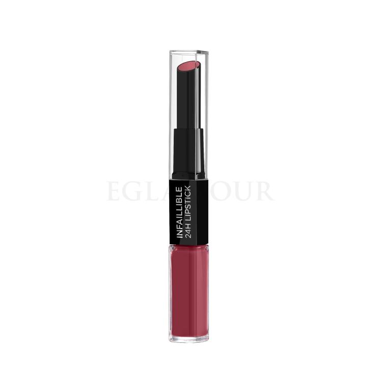 L&#039;Oréal Paris Infaillible 24H Lipstick Lippenstift für Frauen 5 ml Farbton  804 Metro-Proof Rose