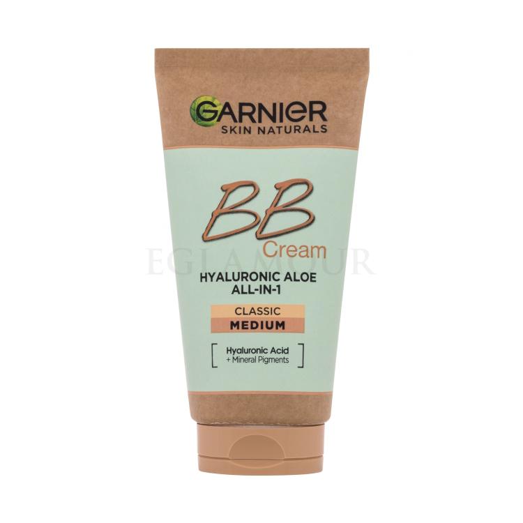 Garnier Skin Naturals BB Cream Hyaluronic Aloe All-In-1 SPF25 BB Creme für Frauen 50 ml Farbton  Medium