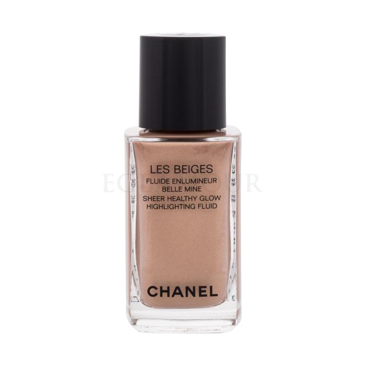 Chanel Les Beiges Sheer Healthy Glow Highlighting Fluid Highlighter für Frauen 30 ml Farbton  Sunkissed