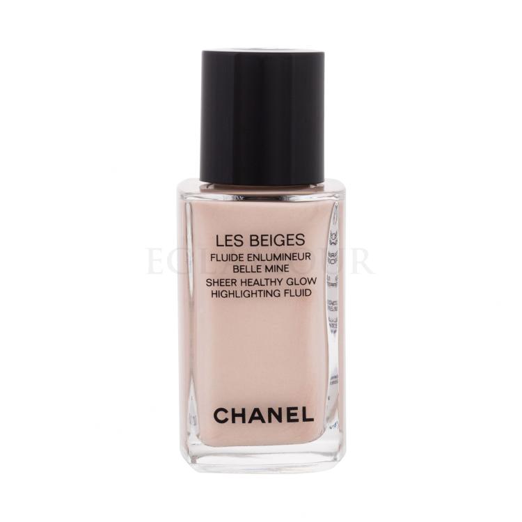 Chanel Les Beiges Sheer Healthy Glow Highlighting Fluid Highlighter für Frauen 30 ml Farbton  Pearly Glow