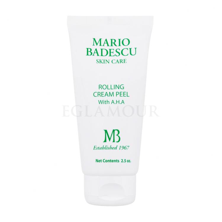 Mario Badescu Cleansers Rolling Cream Peel With A.H.A Peeling für Frauen 75 ml
