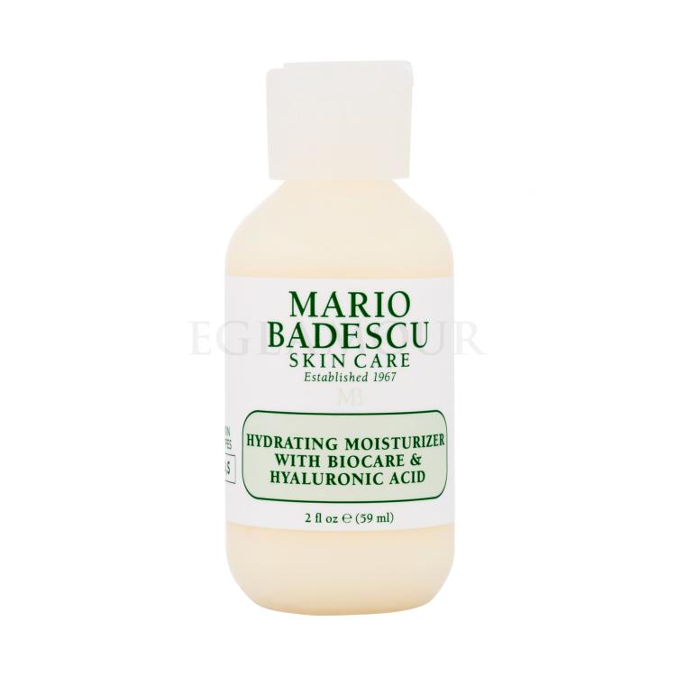 Mario Badescu Hydrating Moisturizer Biocare &amp; Hyaluronic Acid Tagescreme für Frauen 59 ml