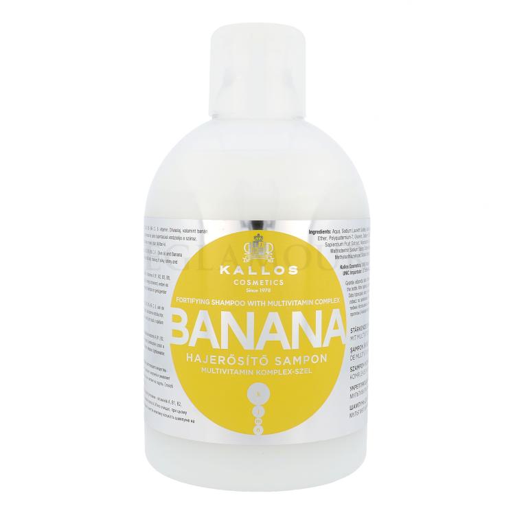 Kallos Cosmetics Banana Shampoo für Frauen 1000 ml