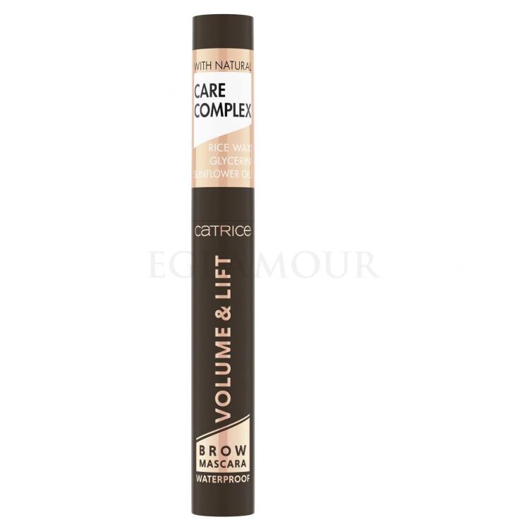 Catrice Volume &amp; Lift Augenbrauen-Mascara für Frauen 5 ml Farbton  040 Dark Brown