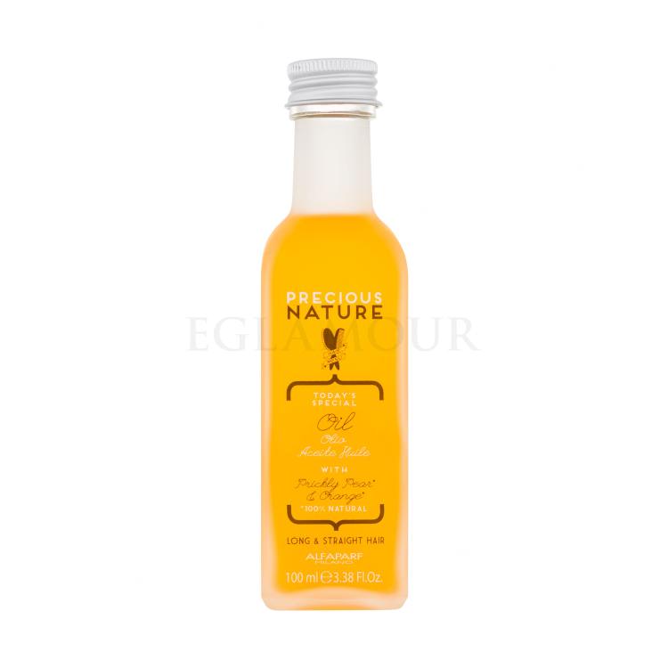 ALFAPARF MILANO Precious Nature Oil Prickly Pear &amp; Orange Haaröl für Frauen 100 ml