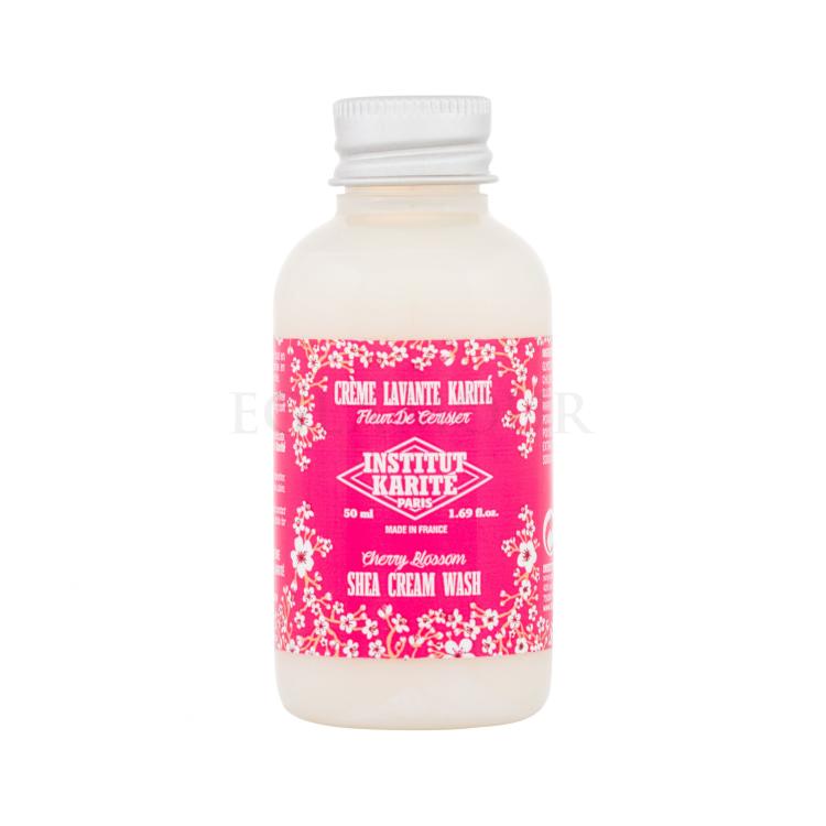 Institut Karité Shea Cream Wash Cherry Blossom Duschcreme für Frauen 50 ml
