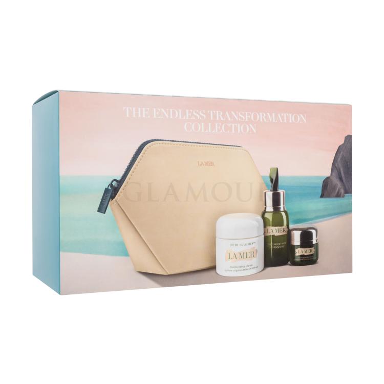 La Mer The Endless Transformation Collection Geschenkset Tagescreme The Moisturizing Cream 30 ml + Hautserum The Concentrate 15 ml + Augencreme The Eye Concentrate 15 ml + Kosmetiketui