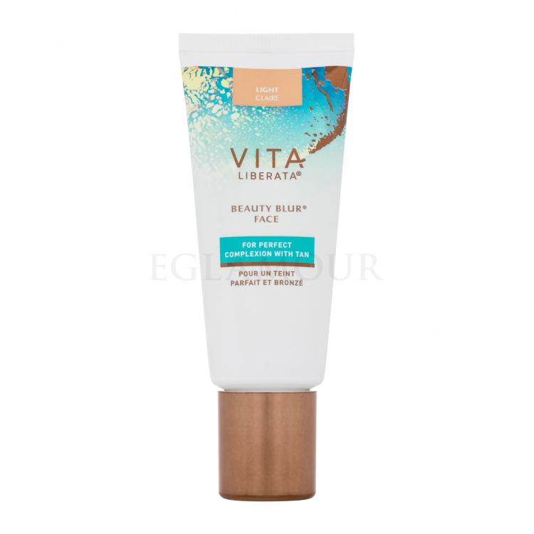 Vita Liberata Beauty Blur Face For Perfect Complexion With Tan Make-up Base für Frauen 30 ml Farbton  Light