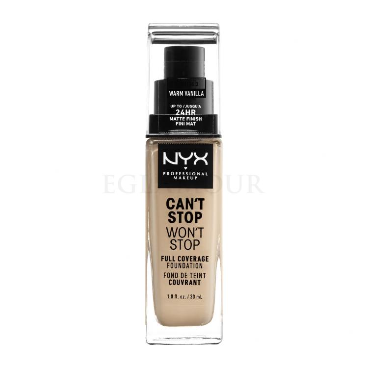 NYX Professional Makeup Can&#039;t Stop Won&#039;t Stop Foundation für Frauen 30 ml Farbton  6.3 Warm Vanilla